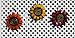 Oak Street Sunflower Metal Wall Decor, One Orange and One Red Flower, for Indoor Living Room, Bedroom, Bathroom or Outdoor Garden and Patio