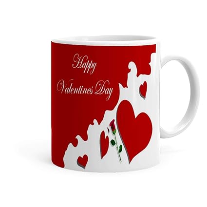 Buy Kesri Gifts Happy Valentines Day Theme Printed Coffee Mug 325 Ml Ks P20valent 03 Valentines Day Gift For Husband Wife Girlfriend Boyfriend Online At Low Prices In India Amazon In