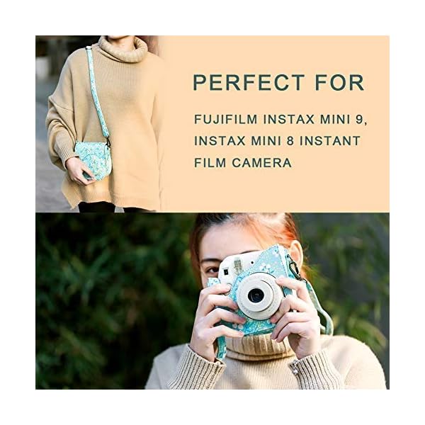 SAIKA Instant Camera Zubehör-Paket Kompatibel für Fujifilm Instax Mini 9 / Mini 8plus / Mini 8 Sofortbildfilmkamera… – Bild 8