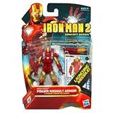 Iron Man 2 Movie Concept Series 4 Inch Action Figure Power Assault Armor