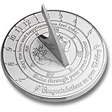 Unique Wedding Gift Idea for A Special Couple. A Years Together Sundial Makes A Great Marriage Present for The Bride and Grooms Garden Or Home DÃ©cor Ornament. by The Metal Foundry UK