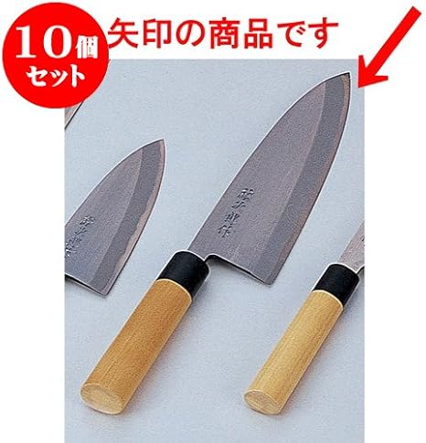 Amazon 10個セット 藤次郎作出刃包丁 27cm 665g 厨房用品 料亭 旅館 和食器 飲食店 おしゃれ 食器 業務用 出刃包丁 オンライン通販