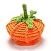 Kafeimali Newborn Unisex Baby Boys Girls Beanie Wool Pumpkin Knit Crochet Hats for Halloween Caps Yellow