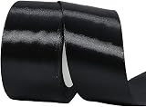 HONGCI 50mm Satin Ribbon 22m Black Gift Wrapping Ribbon