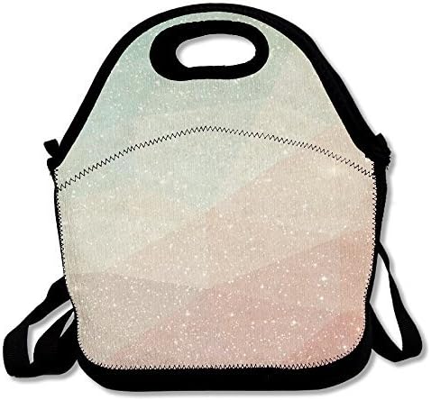 GTSOXI Unique Design Outdoor Travel Picnic Lunch Box Bag Tote - Best Lunch Bags/Lunch Boxes With Zipper And Adjustable Crossbody Strap - Best Travel Bag