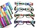 Fiore® 4 Pack Desinger Fashionable High Gloss Pearl Finish Reading Glasses with Spring Hinges & Matching Cases