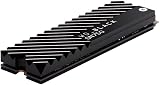 WD Black SN750 500GB M.2 NVMe SSD PCIe Gen3 Gaming SSD Heatsink view 4