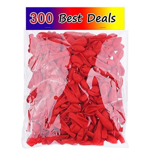 Water Balloons 300 Pack - Red