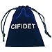 CIFIDET Cuff links Fashion Mens Blue Grid Enamel Shirt Cufflinks With Gift Box