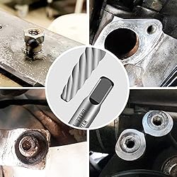 5Pcs Screw Extractor Set Spiral Flute Bolt