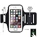 Senbor Sports Armband, Sweatproof Running Exercise Gym Fitness Cellphone Sportband bag with [ Fingerprint Touch ][ Key Holder ][ Card Slot ] for iPhone 7 Plus 6 6s Plus Samsung Galaxy S8 S7 Edge