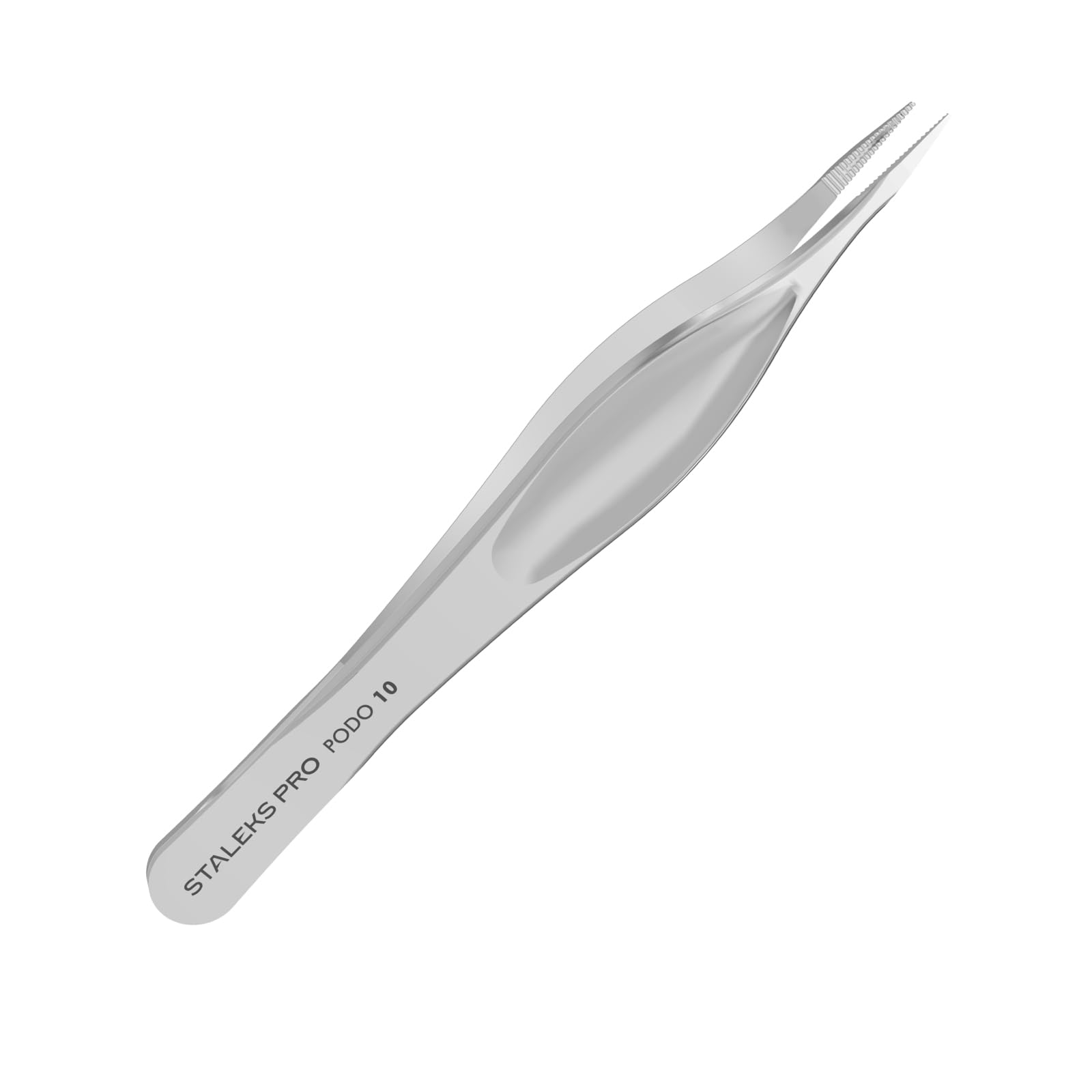 Staleks Ingrow Nail & Splinter Tweezer, Ergonomic Grip, Thin Working Part