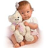 The Ashton-Drake Galleries: I Promise To Love You, Teddy Baby Doll With Toy Bear by The Ashton-Drake Galleries