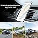 FLOVEME Magnetic Car Phone Holder, Portable Car Holder with Air Vent 360° Rotation Magnet for iPhone and Other Smartphones, 5 Metal Plates