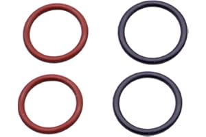 HABIIID 4 PCS KIT 34439FG000 / 34439AE021 Power Steering Pump Rubber Inlet & Outlet O-Ring Seals for P/S Hi Pressure Hose for Subaru