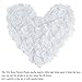 Cozyswan Rose Petals, 4000pcs Silk Artificial Fabric Flower for Valentine Ceremony Wedding or Home Hotel Garden Bouquet Party Decorations (White)