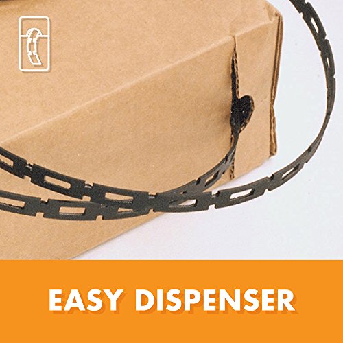 EasyFlex 11002 FirmFlex Chain Lock Tree Tie, 100 Foot, Black Pricepulse