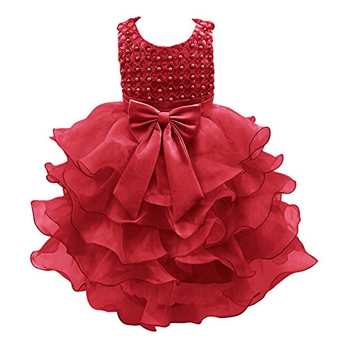 Weileenice Baby Girls Flower Wedding Pageant Birthday Dresses For Communion  | Desertcart BAHRAIN