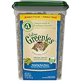 Greenies FELINE Dental Cat Treats, Tuna, 11 oz.