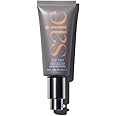 Saie Slip Tint Tinted Moisturizer with SPF 35 - Light Coverage, Glowy Skin Tint & Mineral Sunscreen for Face with Hydrating Hyaluronic Acid - Summer Makeup Essential - Shade Five + Half (1.35 oz)