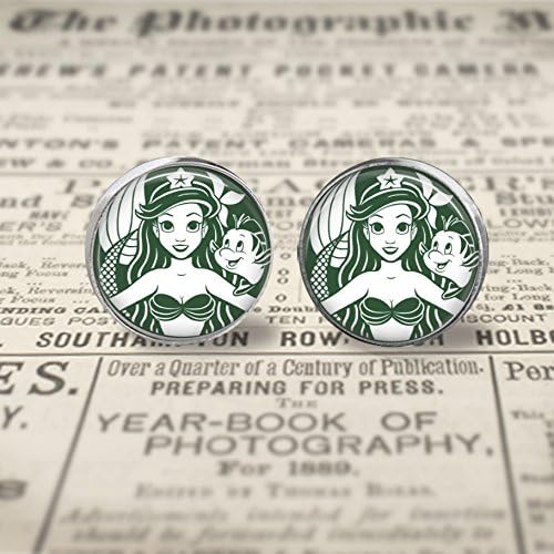 Little Mermaid Stud Earrings