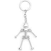 MUCOOS Robot Keychain,Funny Keychain for Boys,Cool Keychain for Men & Women,Cute Personalized Keychain,Unique Birthday Gift for Friends