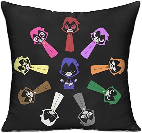 Frestyle Teen Titans Go Throw Pillow Case With Inner 18" X 18"