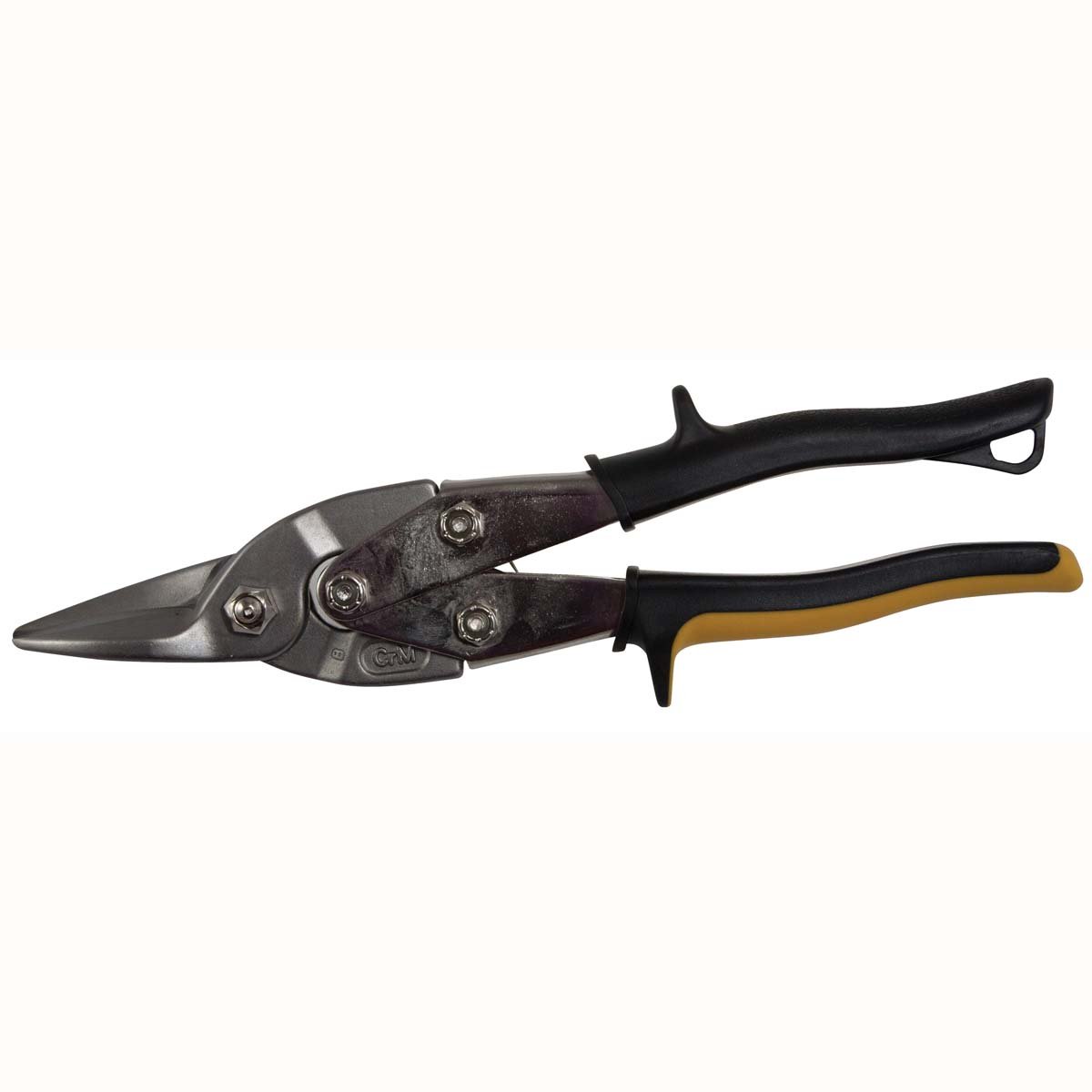 Bessey D16S Straight Cut Aviation Snip, High-Grade Steel Cutting Precision Metal Cutting Tool, up to HRC59, Micro-serrations for Slip Proof Cutting