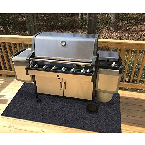 Gas Grill Mat— BBQ Grilling Gear for Gas/Deck Absorbent Grill mat