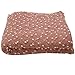 Newborn Photography Props Newborn Wraps Baby Photo Blanket, Basket Layer Filler Backdrops Dot Pattern Pretty Breathable Acrylic 29.5X19.7 Inch Pink