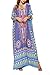Rbwinner Women's Soft African Print Beach Cover Up Ethnic Dashiki Print Kaftan Bathing Suit Maxi Dress
