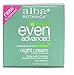 Alba Botanica, Even Advanced, Sea Plus Renewal Night Cream, 2 oz (57 g) Set of 2