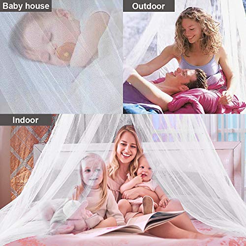 Klamboe Voor Bedhemel, Klamboe Geschikt Voor Bedden Met ééN Kwaliteit Of Tweepersoonsbedden, Eenvoudige Installatie… - Image 4