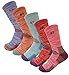 SEOULSTORY7 5Pack Women’s Multi Performance Cushion Hiking/Outdoor Crew Socks Year Roundthumb 4