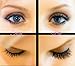 Volúm Lashes Now Your See Me Style Reusable 3D Mink False Eyelashes | Individual Set of Fake Long Black Lash for Beauty and Makeup | Best Top Wispies Extension Pair | Thin Eye Strip with Box