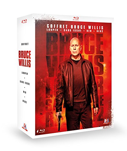Coffret Bruce Willis : Looper + Sans issue + RED + RED 2 - Pack - Blu-ray