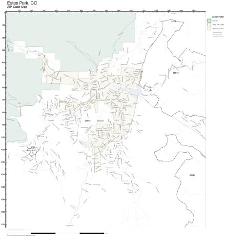 Estes Park Zip Code Map Amazon.com: ZIP Code Wall Map of Estes Park, CO ZIP Code Map Not Estes Park Zip Code Map Amazon.com: ZIP Code Wall Map of Estes Park, CO ZIP Code Map Not