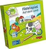 HABA On the Farm Threading Game for Ages 18 Months + (Made in Germany)
