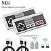 NES Classic Controller 2 pack,NES Rechargeable Wireless Gamepad for Nintendo Mini NES Classic Edition, Wireless Joypad & Gamepads Controller (2 Pack)