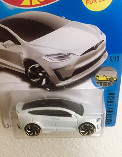 Hot Wheels 2017 Factory Fresh Tesla Model X 97/365, White