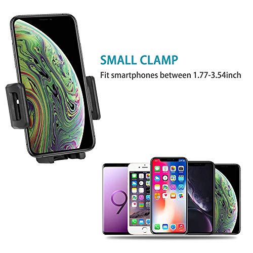 Car Cup Cell Phone Holder, Universal Cup Phone Car Holder Mount with Adjustable Long Neck 360 Rotatable Cradle for iPhone Xr Xs Max 8 7 Plus Galaxy S10 S9 S8 Note 9 Strong Locking Mechanism