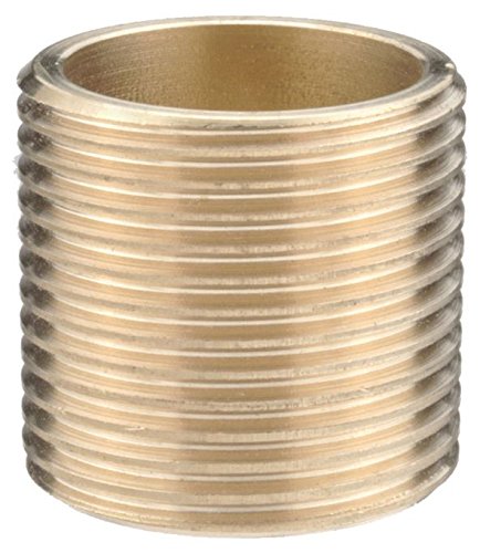1/2" x 3" Long Brass Running Nipple
