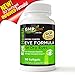 GMPVitas Enteric Coated Eye Formula- 1480mg Omega-3 Supplement-590mg EPA-440mg DHA-1000 IU Vitamin A-2000 IU Vitamin D3