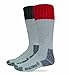Realtree AP Men's Full Cushion Boot Socks (2-Pair), Grey, Large