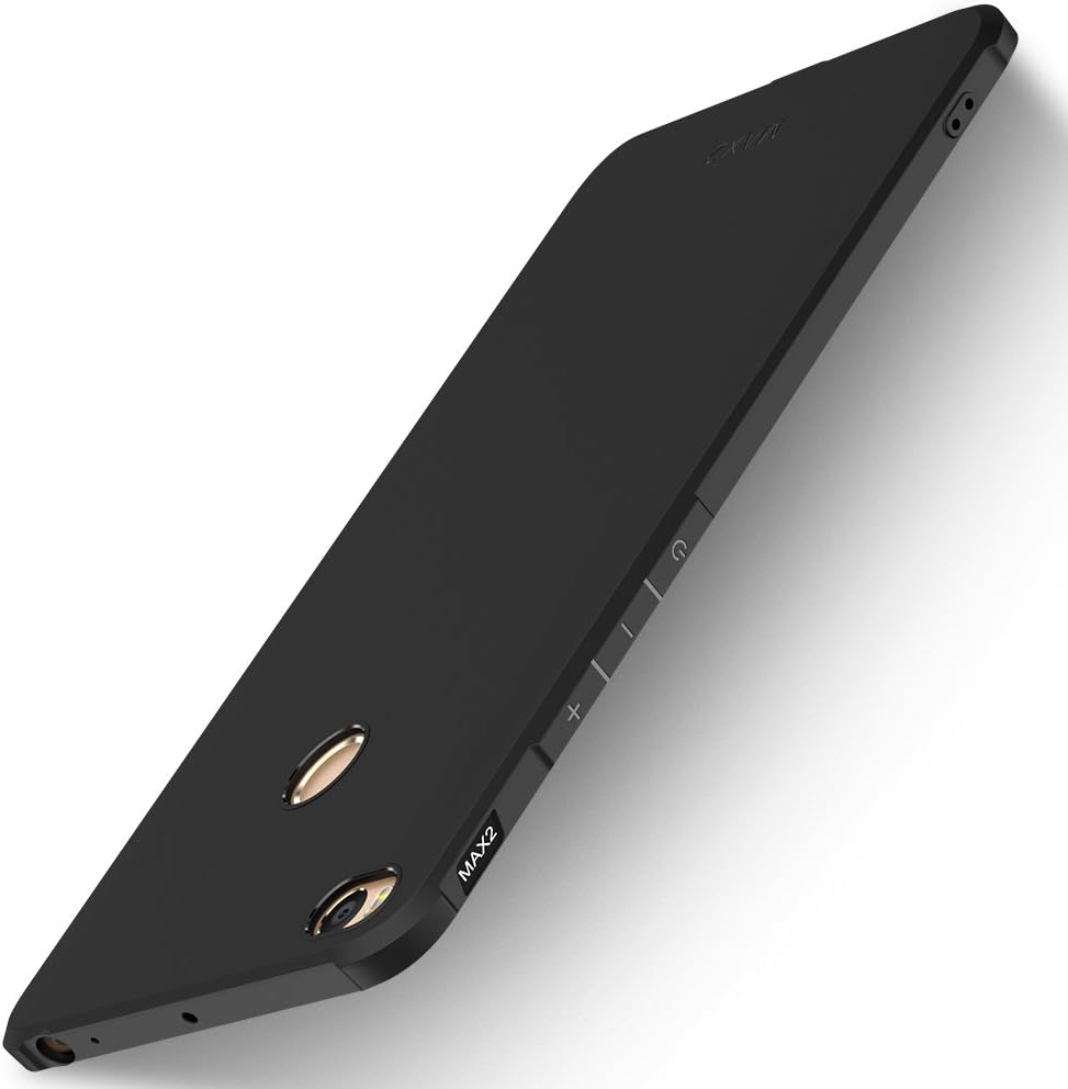Zhusha Phone case, Xiaomi Mi Max2 Case,Genuine Quality TPU Ultra Slim Protective Case Silicone Shockproof Cover For Xiaomi Mi Max2 / Mi Max 2 ( Color : Black , PATTERN : Solid Pattern )