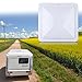 VETOMILE 2 Packs 14 Inch RV Roof Vent Cover Universal Replacement Vent Lid White for Camper Trailer Motorhome