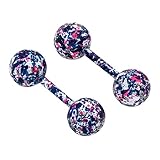 PiercingJ Pair 18G Piercing Stainless Steel Candy Color Cartilage Helix Tragus Barbell Stud Earrings