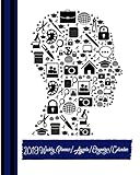 2019 Weekly Planner Agenda Organizer Calendar: Monthly and Daily Calendar with Positive Quotes by Akeeras Journals