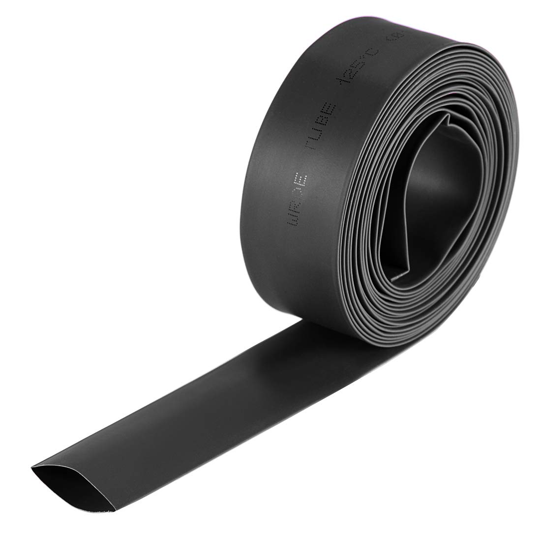 sourcing map Heat Shrink Tubing, 5/8"(16mm) Dia 2:1 rate Shrinkable Tube Cable Sleeve 10ft - Black
