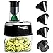 ONTEL Veggetti Power 4-in-1 Electric Spiralizer Turn Veggies Into Healthy Delicious Meals As Seen on TV
